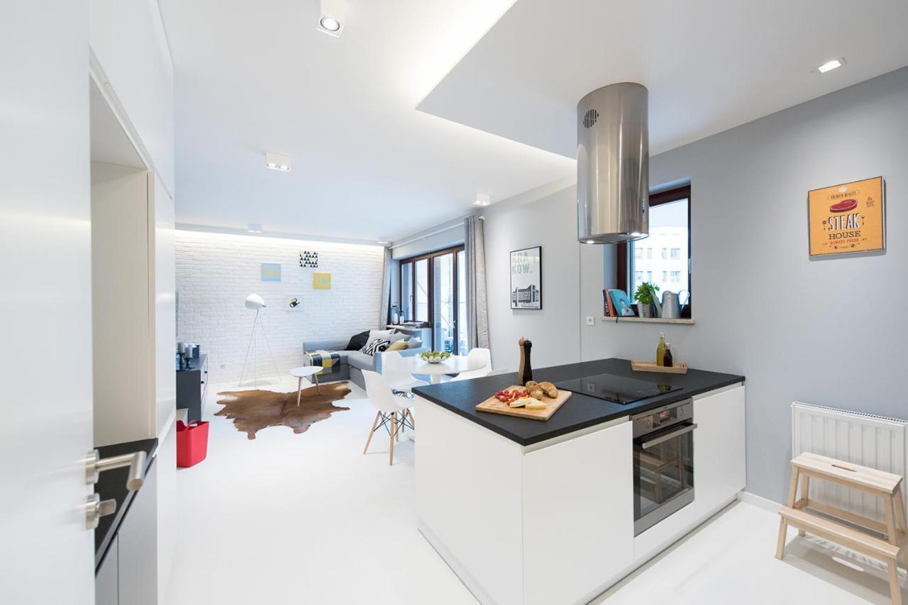 Premium Apartment For Old Town & Jewish Quarter - Balcony Plus Pool Onsite 크라쿠프 외부 사진